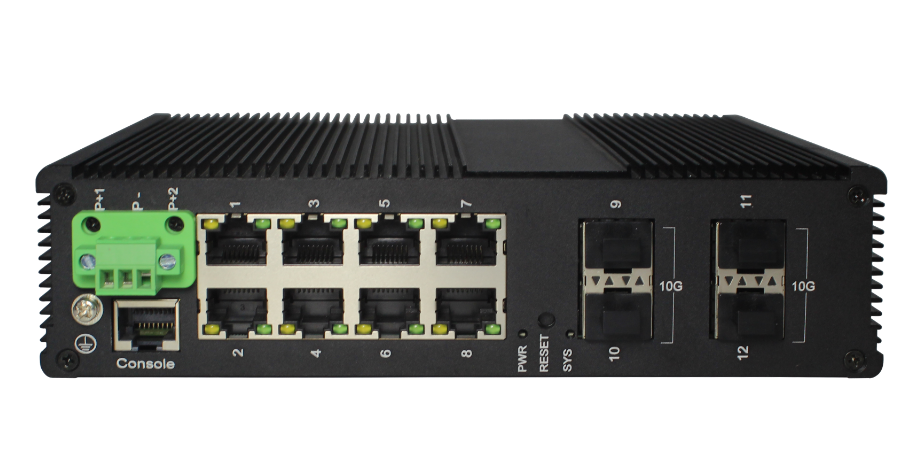 Product - ComIn MSD4WF8T-POE L3 Managed Ring 8-Port GbE Switch with 4-Port 10G SFP Product Specs V1.0