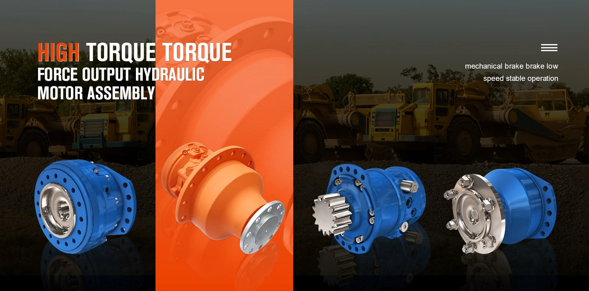 China Hydraulic Motor,Hydraulic Pump,MultiDirectional Valve,Gear