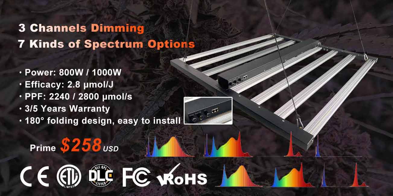 800w led grow light