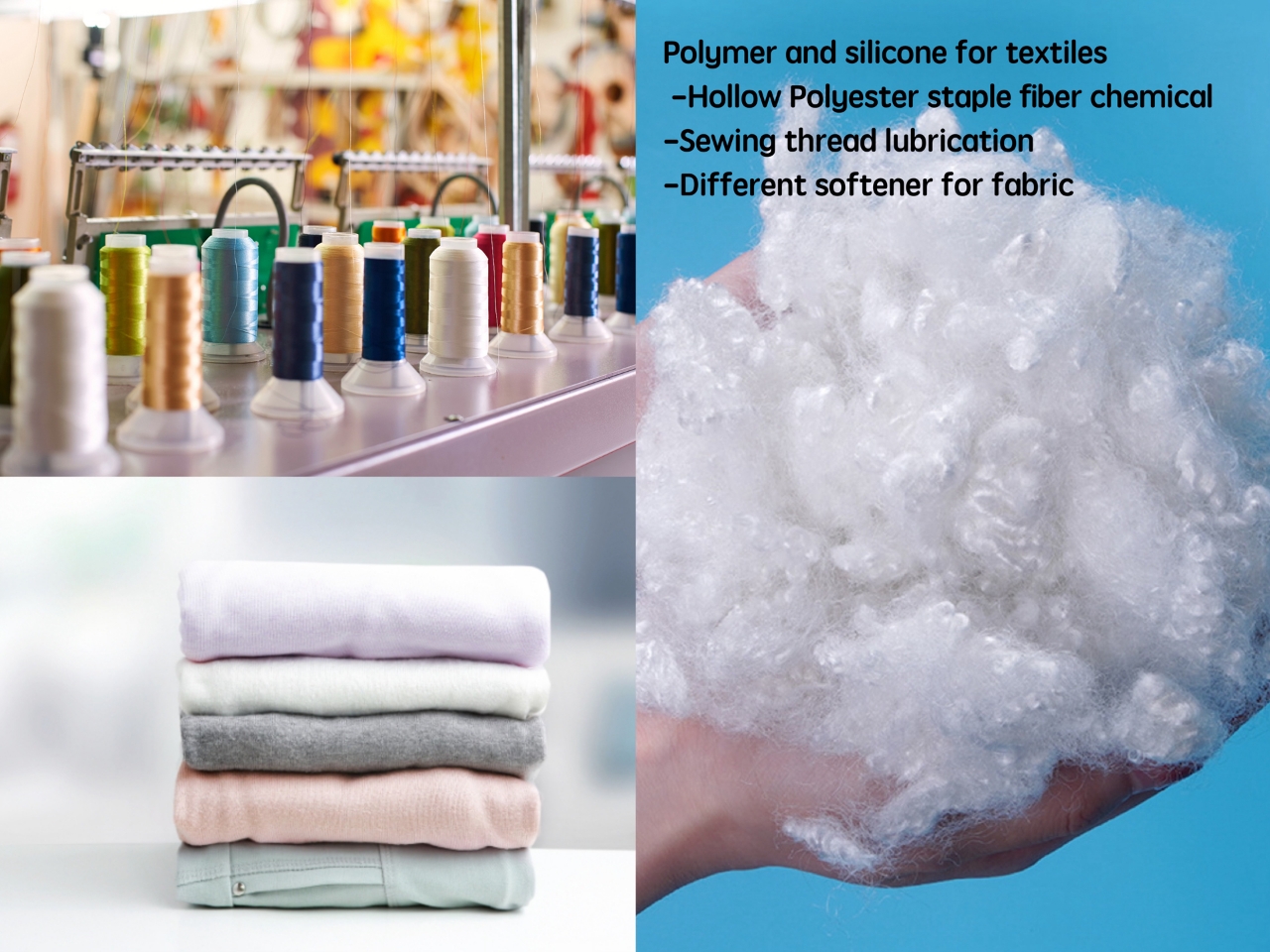 Polymer and silicone for textiles 