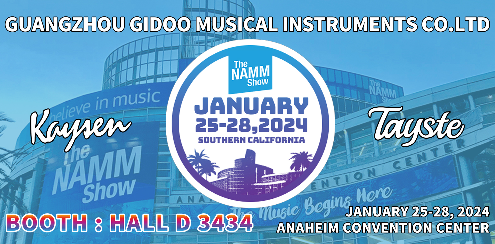  2024 NAMM SHOW 