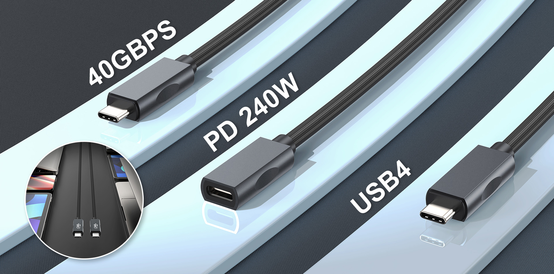 USB4 USB3.2 USB Cable