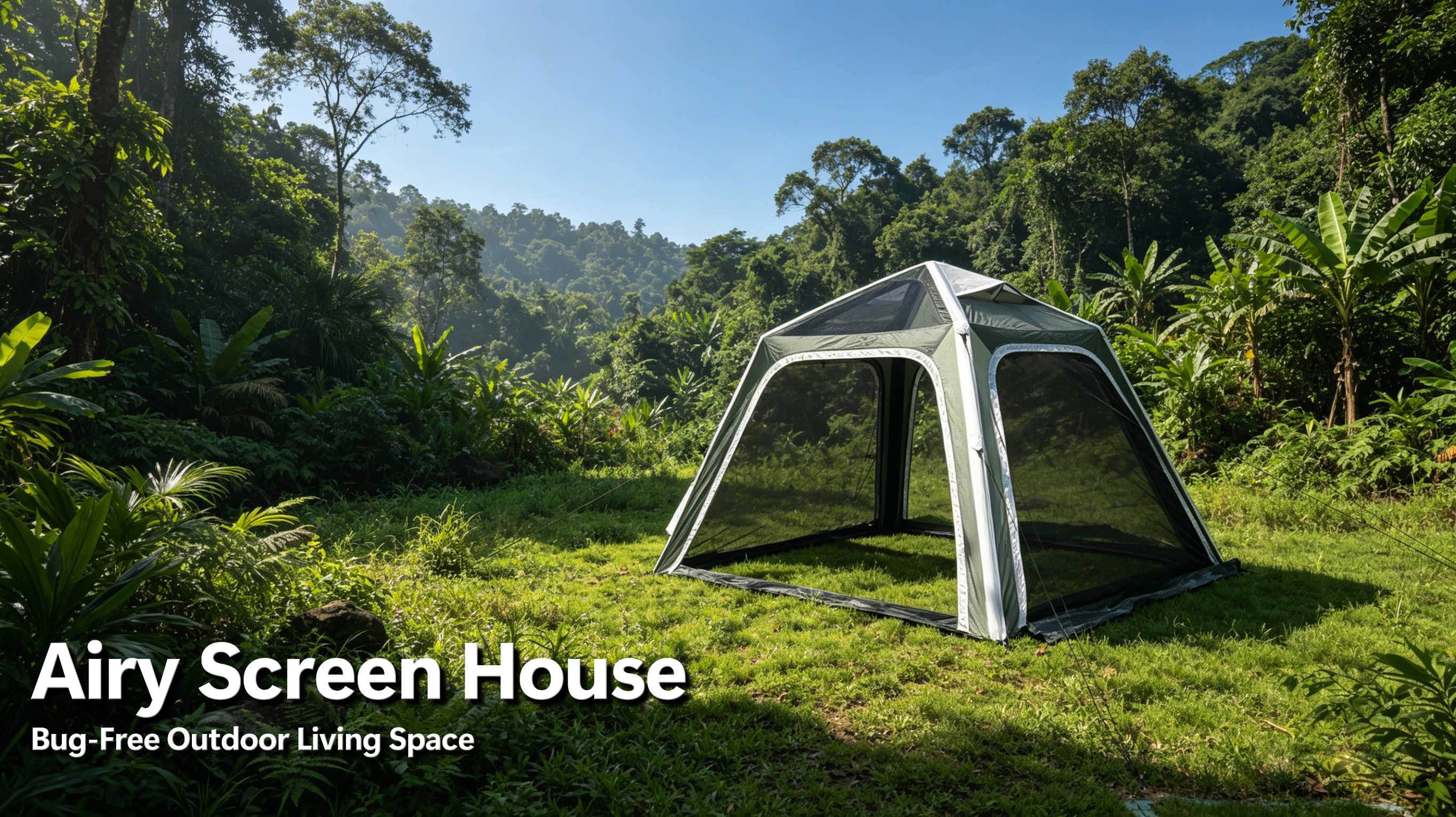 Airy Screen House | Bug-Free Outdoor Living Space