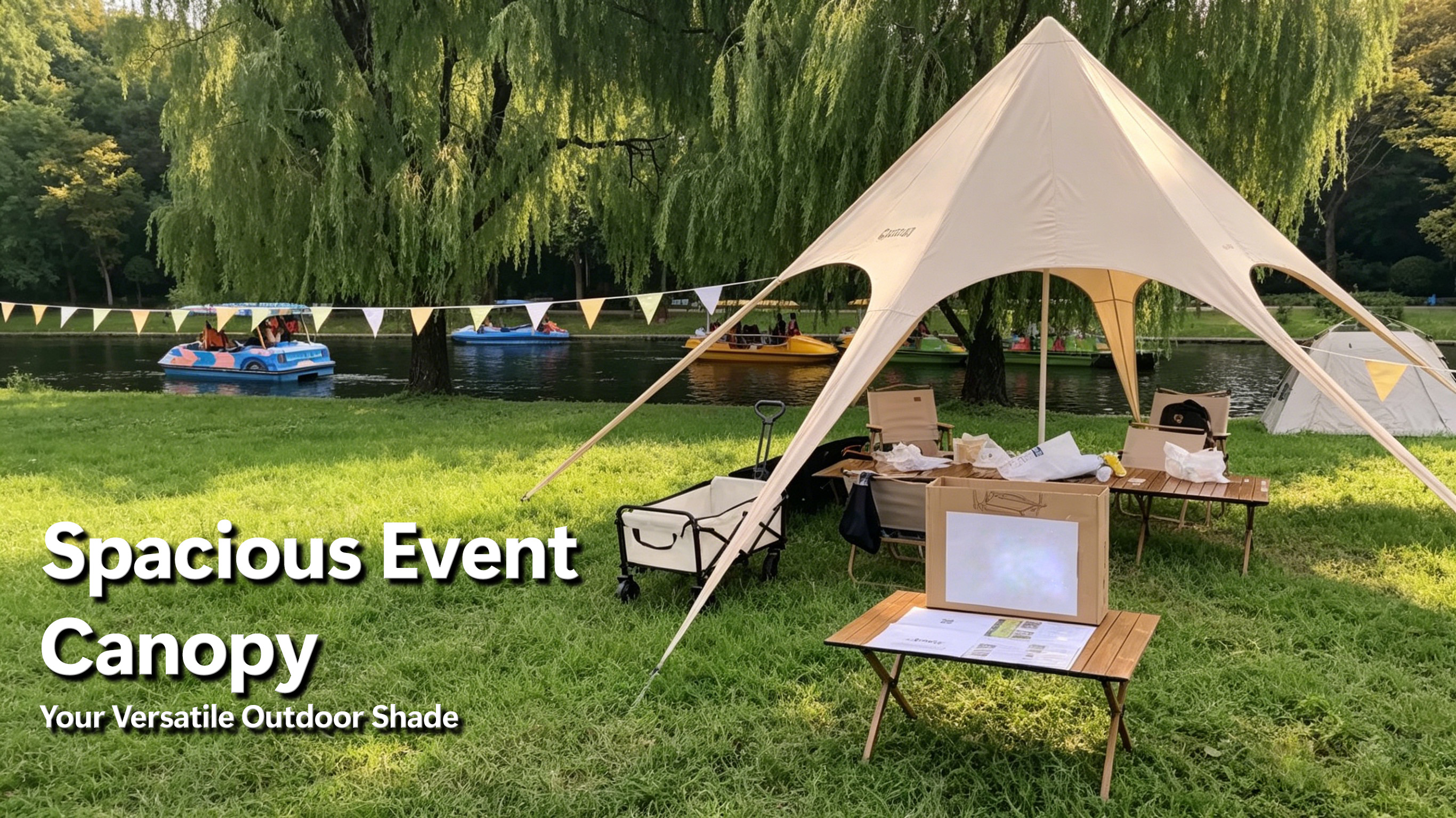 Spacious Event Canopy | Your Versatile Outdoor Shade