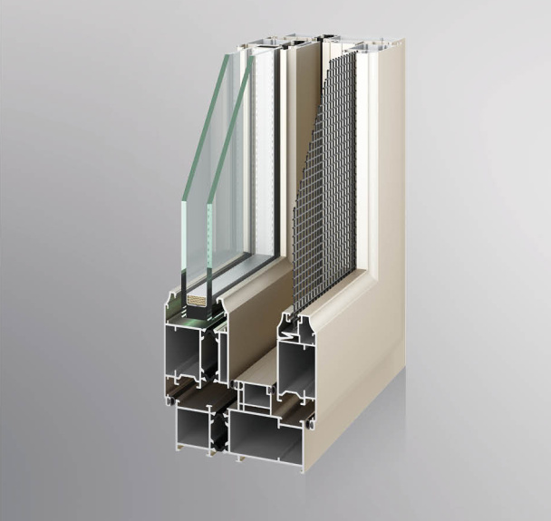 सिस्टम एल्यूमीनियम खिड़की और दरवाजा