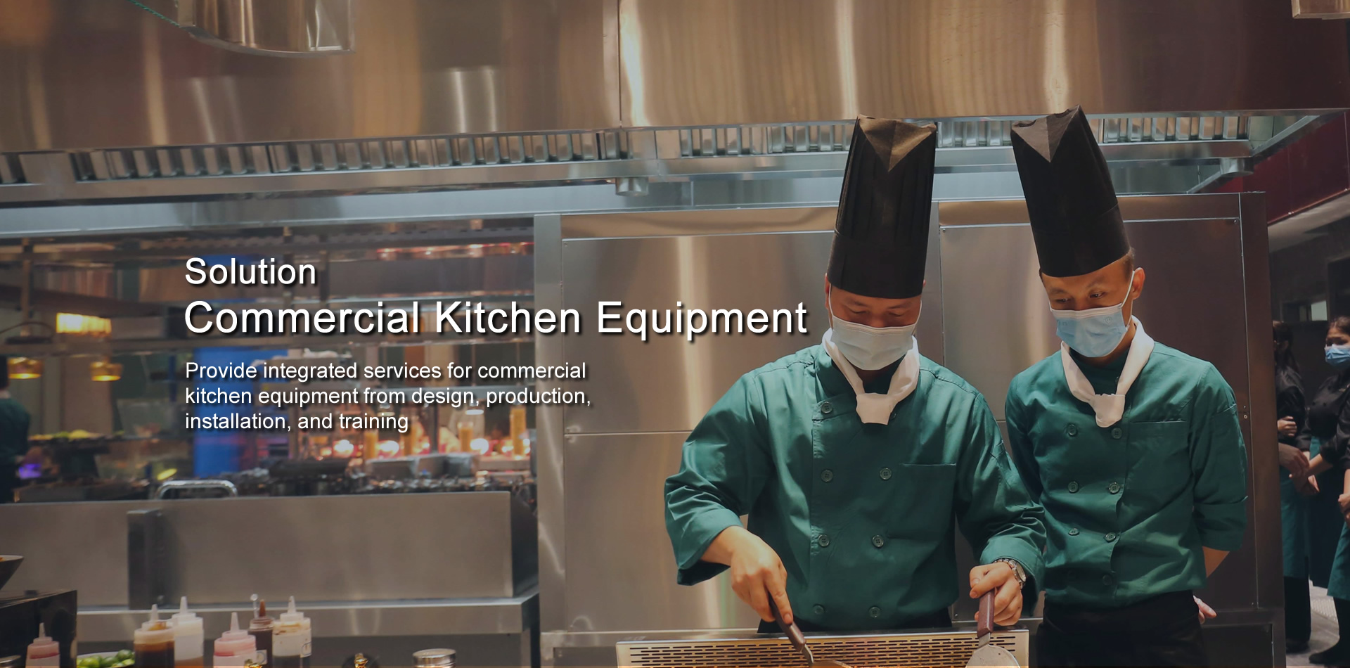 Commercial kitchen solution