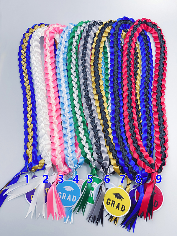 China hawaiian Ribbon Lei,Dollar Bill Graduation Lei,Woven graduation ...