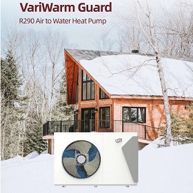 Brochure of VariWarm Guard Air to Water Heat Pump