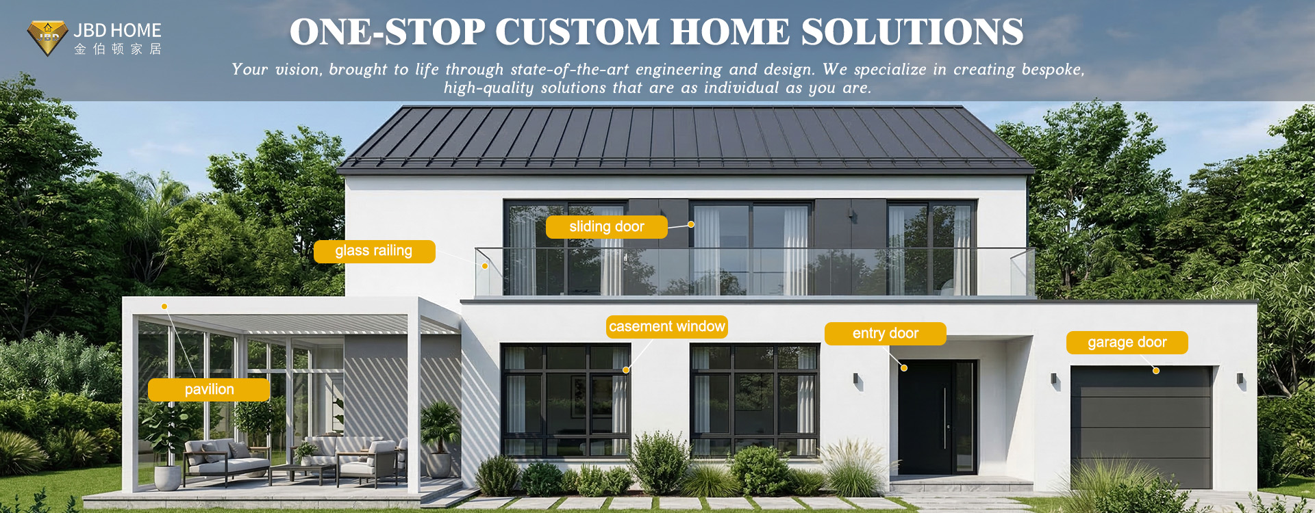 One stop custom home door and window factory
