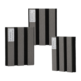 Real wood slat panel