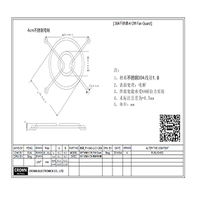 Crown FAN Guard Catalog