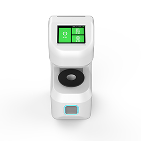Color spectrum portable haze meter