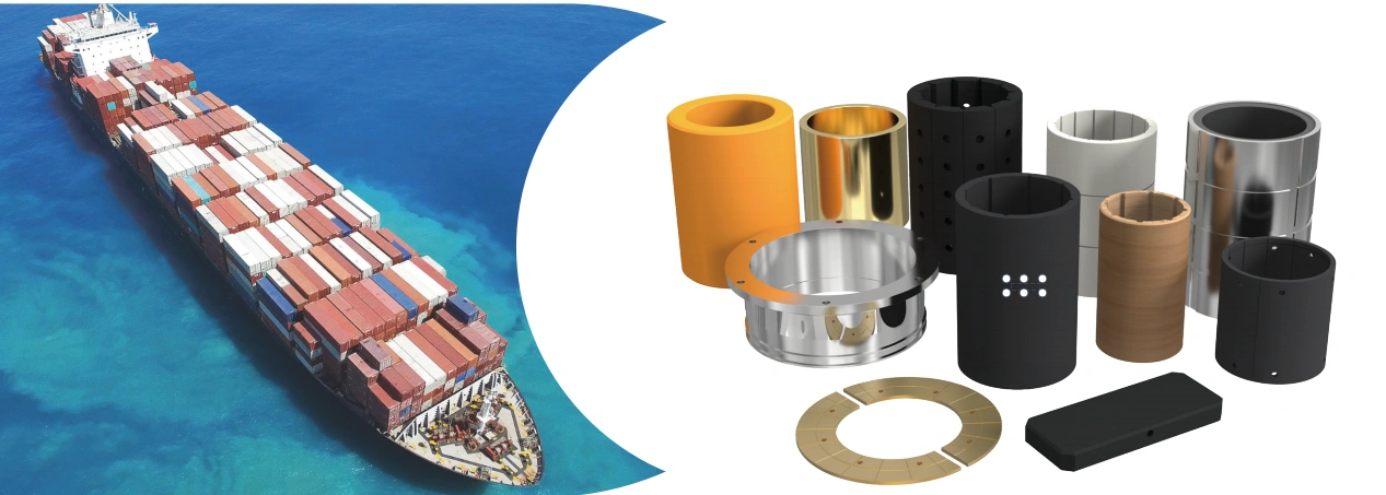 water lubricated stern tube bearings Technical and Ecological Aspects of Water-lubricated Stern Tube Bearings main image 1