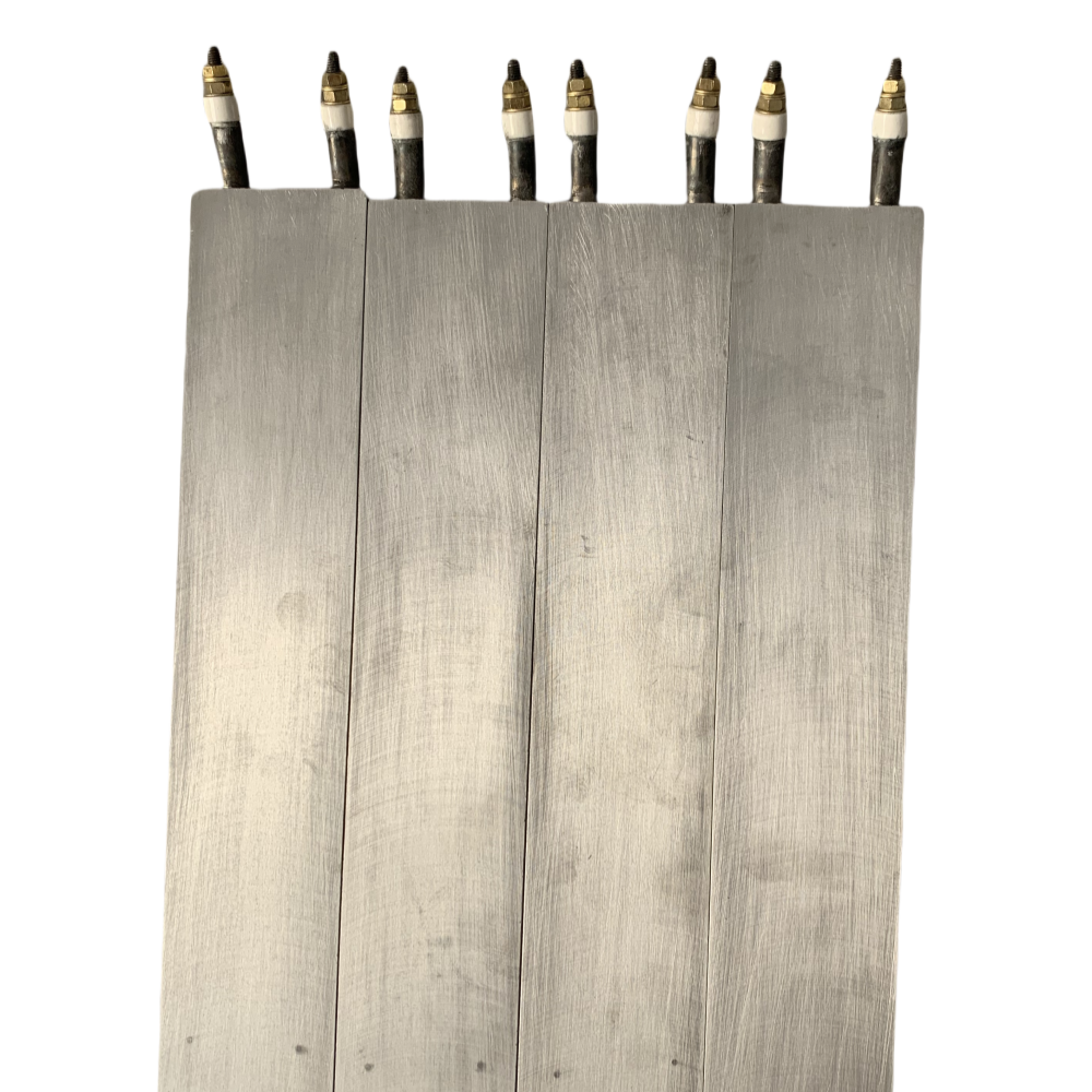 Cast aluminum electric heating module