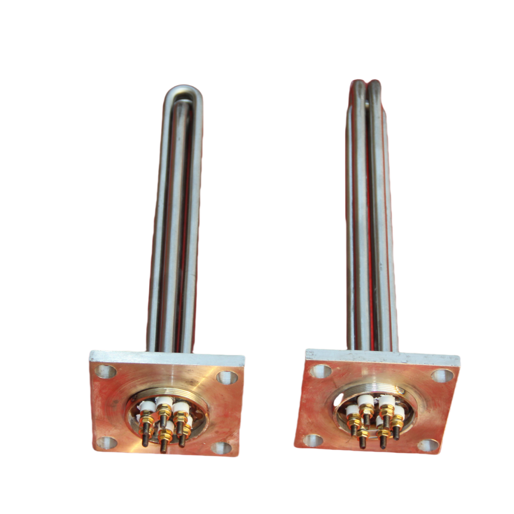 Metal tubular electric heating element
