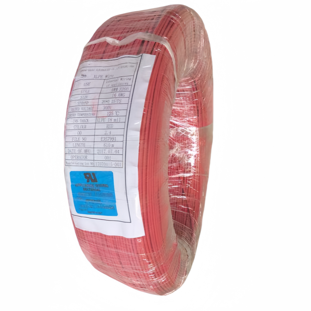 XLPE wire AWM3266 16# RED
