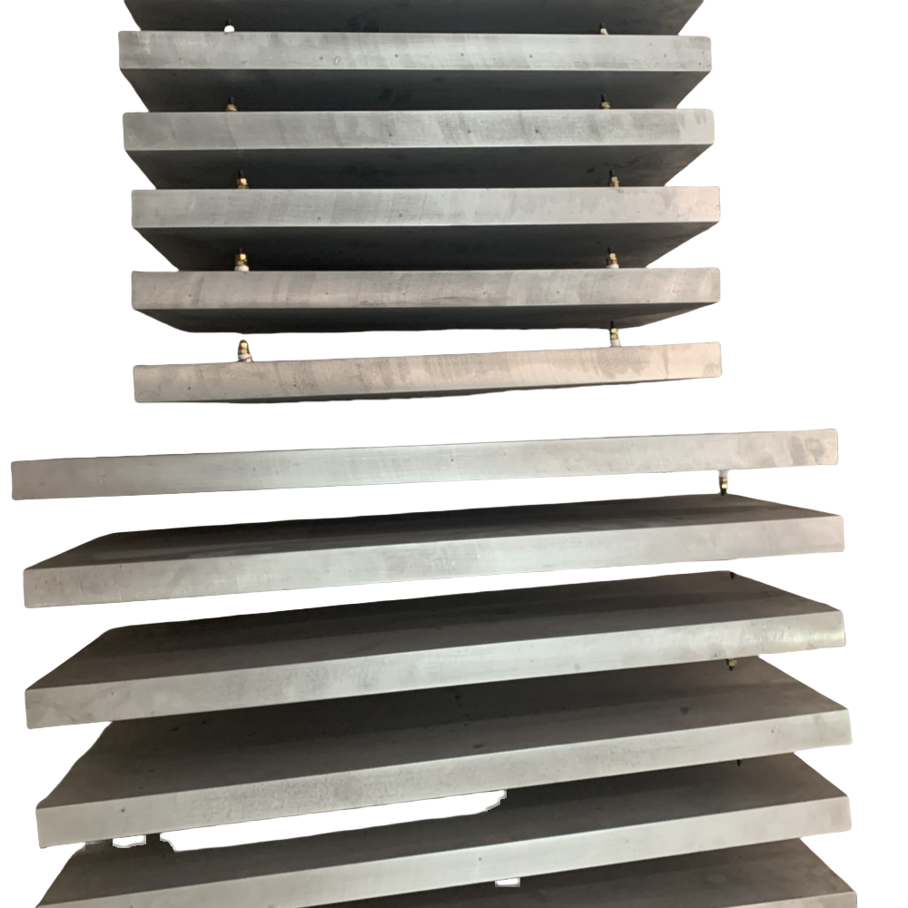 Cast aluminum electric heating plate