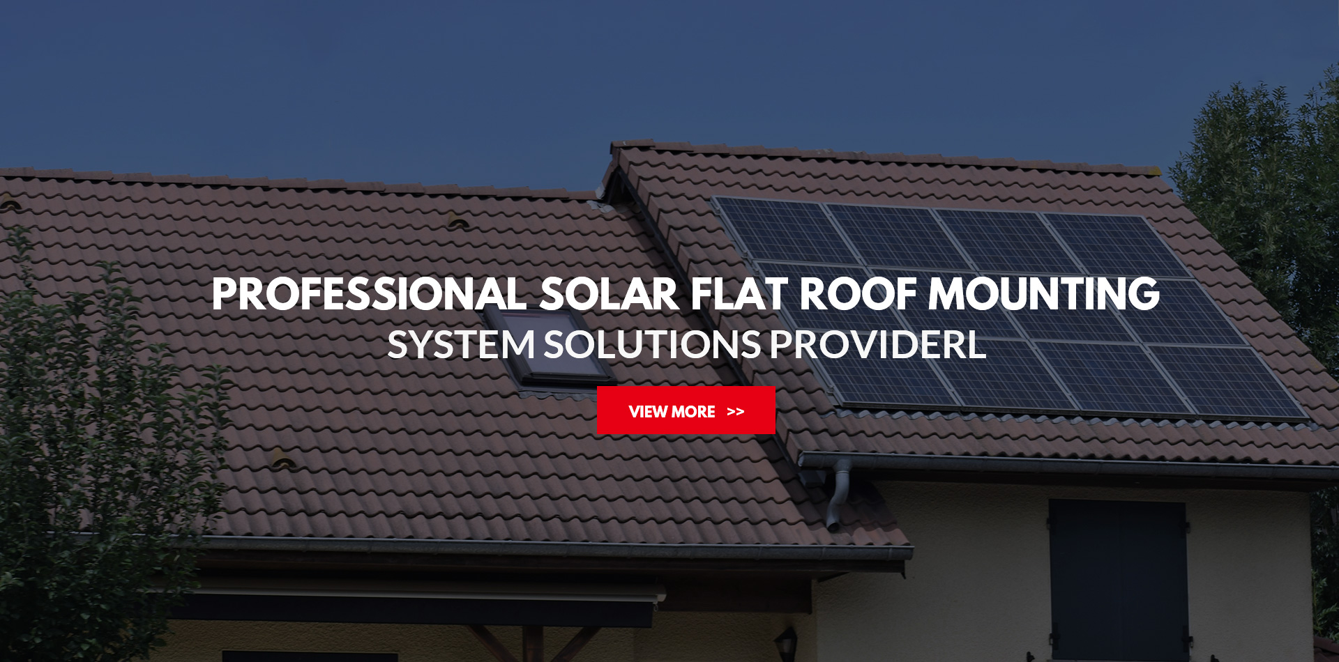PROFESSIONAL SOLAR FLAT ROOF MOUNTING SYSTEM SOLUTIONS PROVIDERL