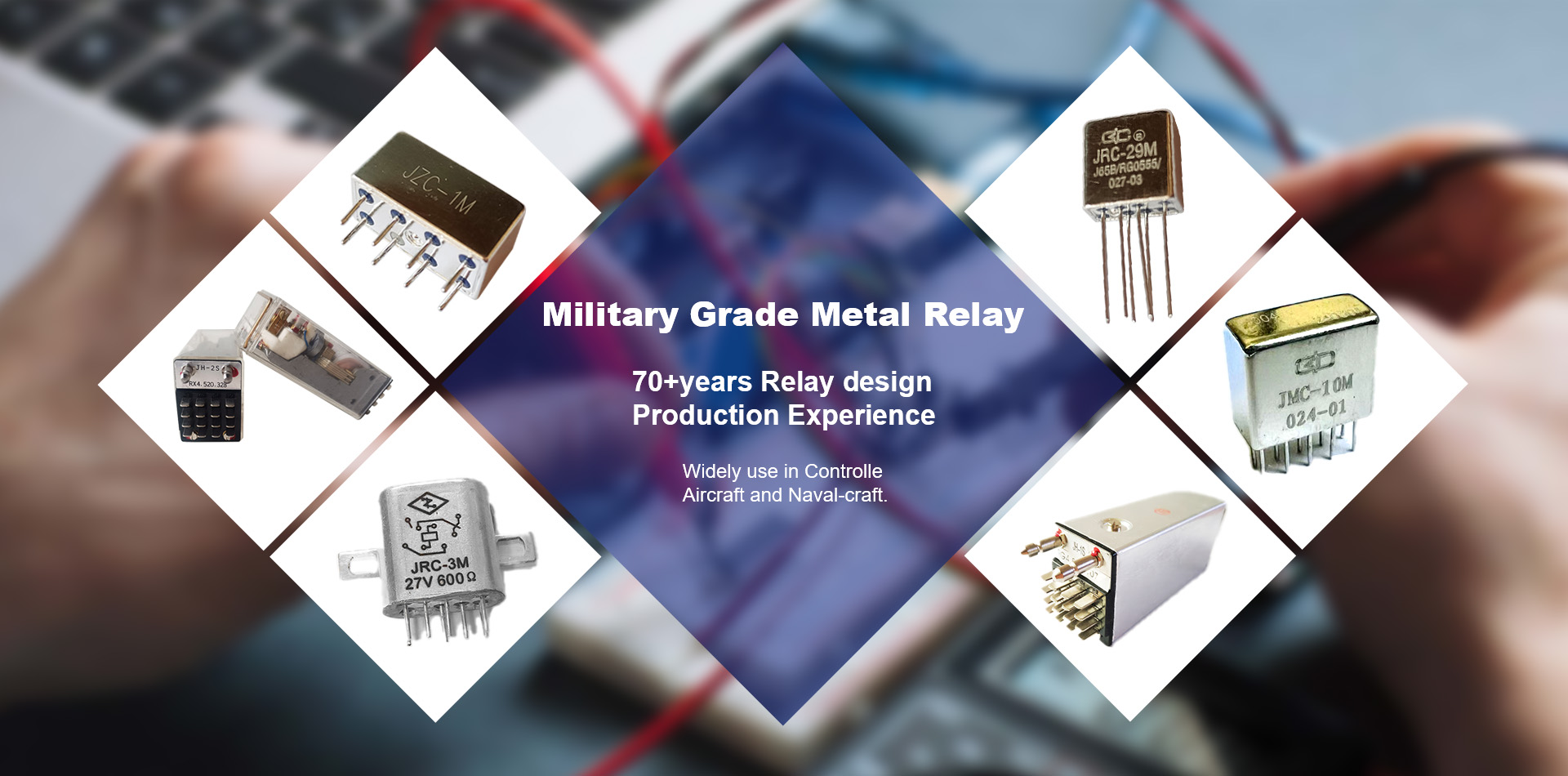 Military Aviation Sealed Relay 