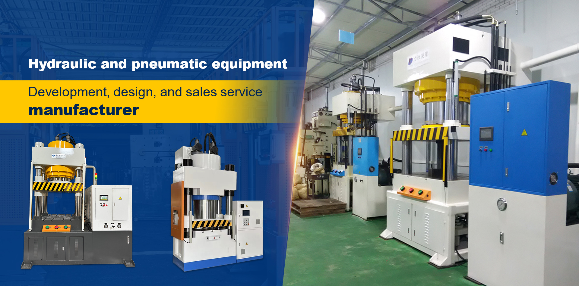 Hydraulic and pneumatic equipment