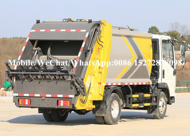 Camión de basura compactador