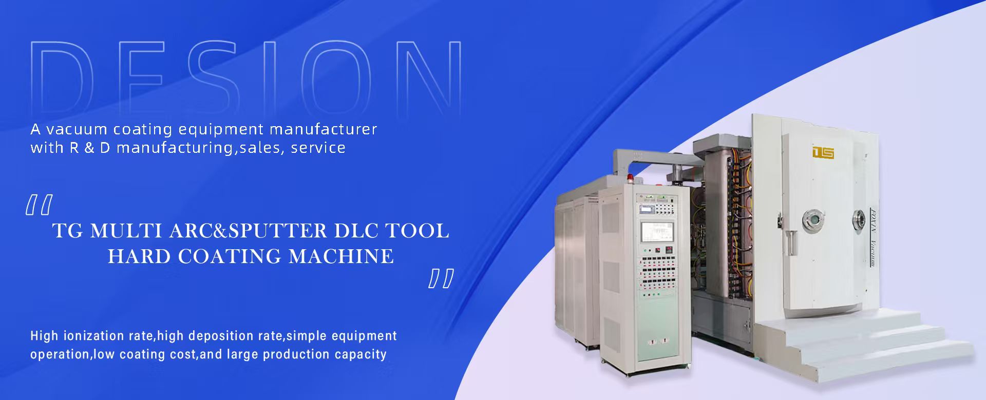 Glass PVD vacuum equipment