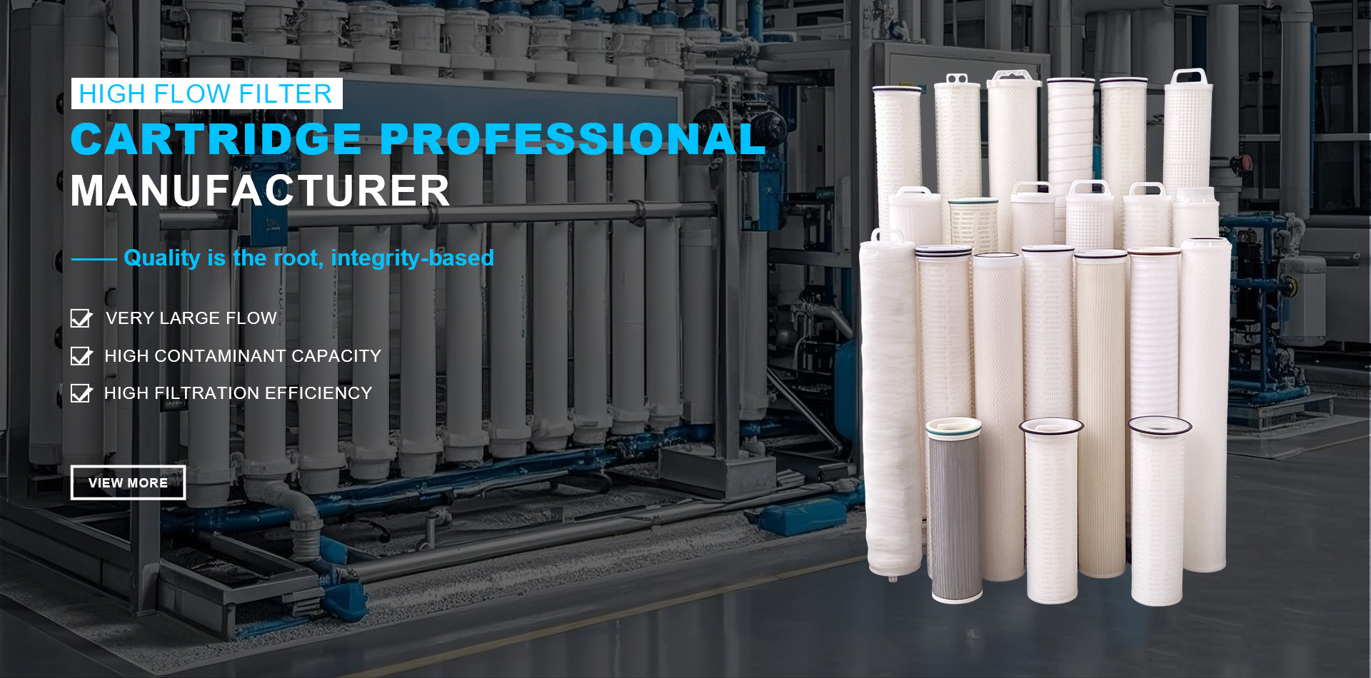 High Flow Filter Cartridge