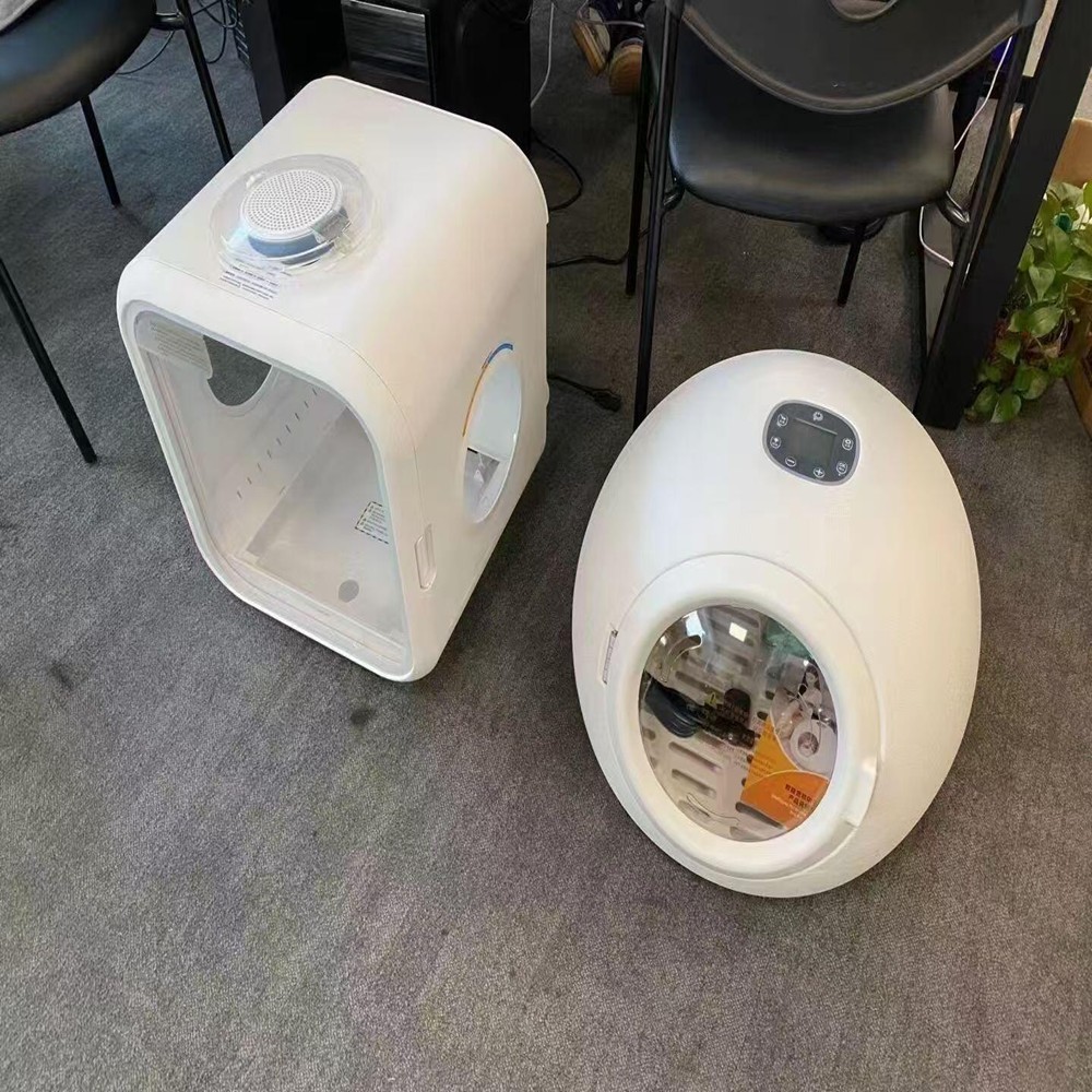 Air purifier injection molded housing