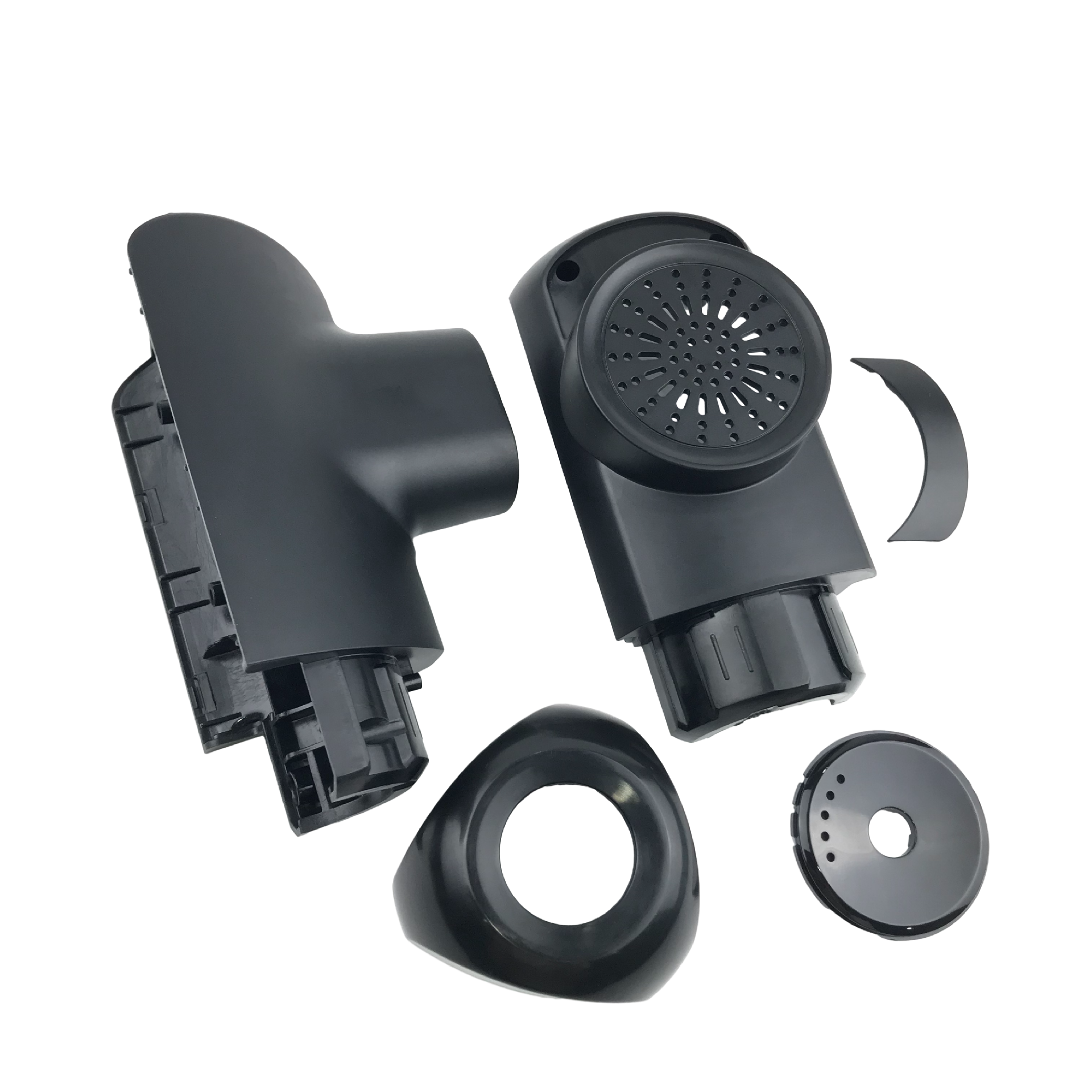 Electronics product injection molded part housing