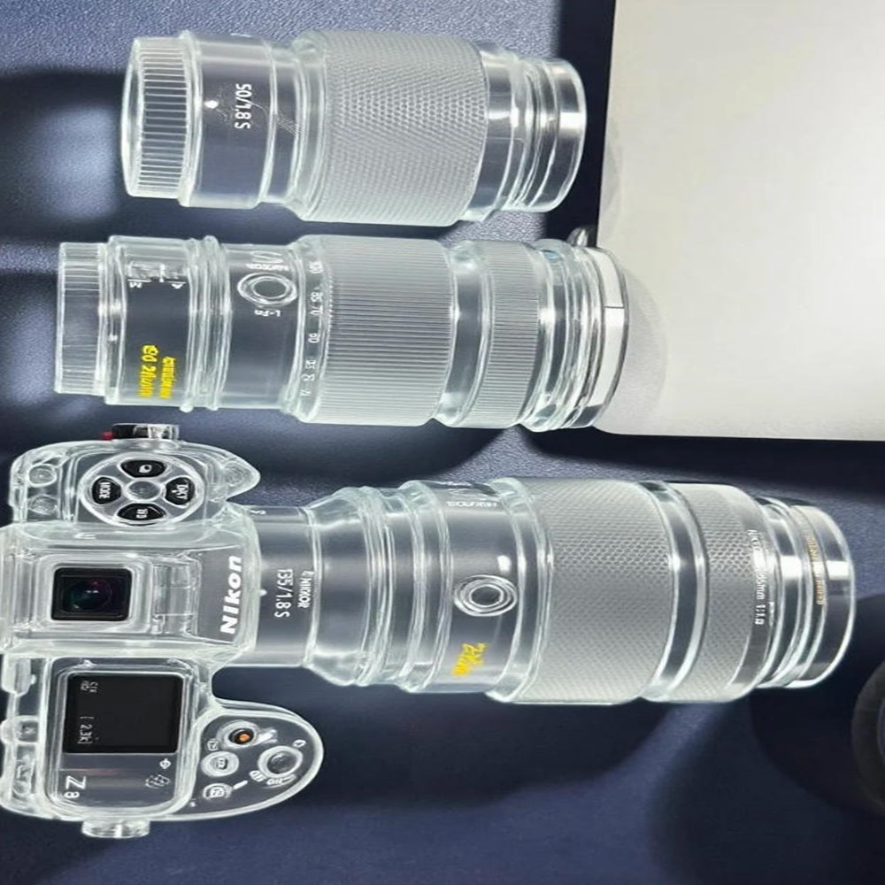 Transparent injection mold parts products