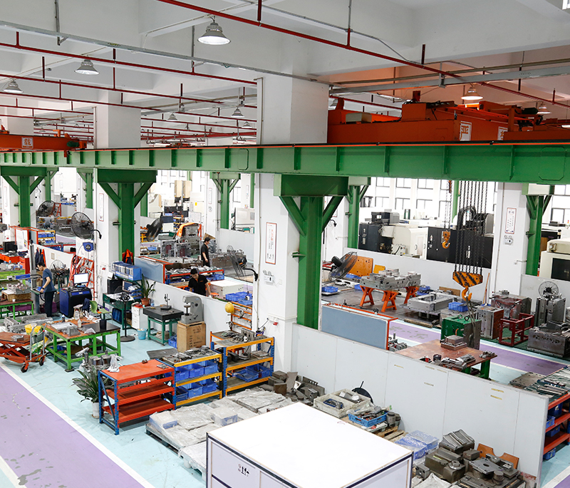 General environment of injection mold factory