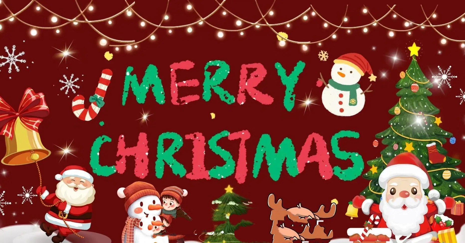 Handstand Santa Claus