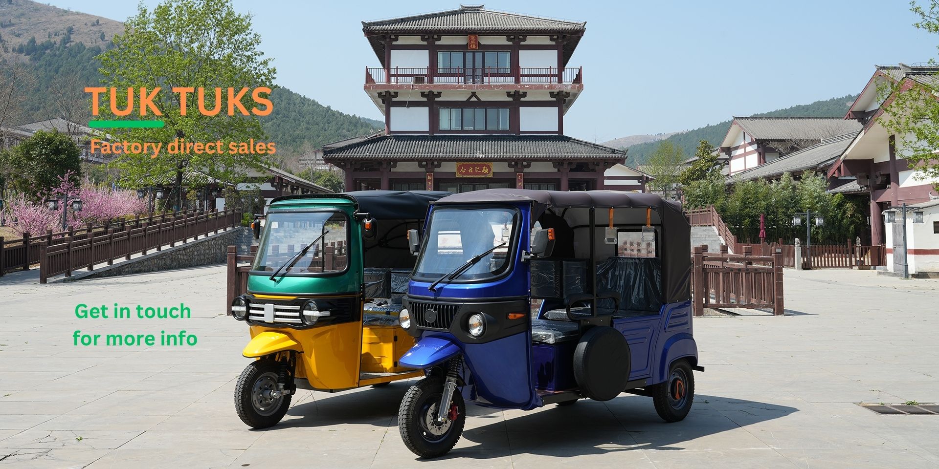 Tuk Tuk at the entrance of the scenic spot.jpg
