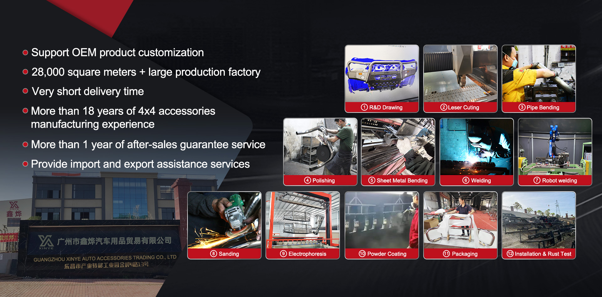 GUANGZHOU XINYE AUTO ACCESSORIES  CO.,LTD