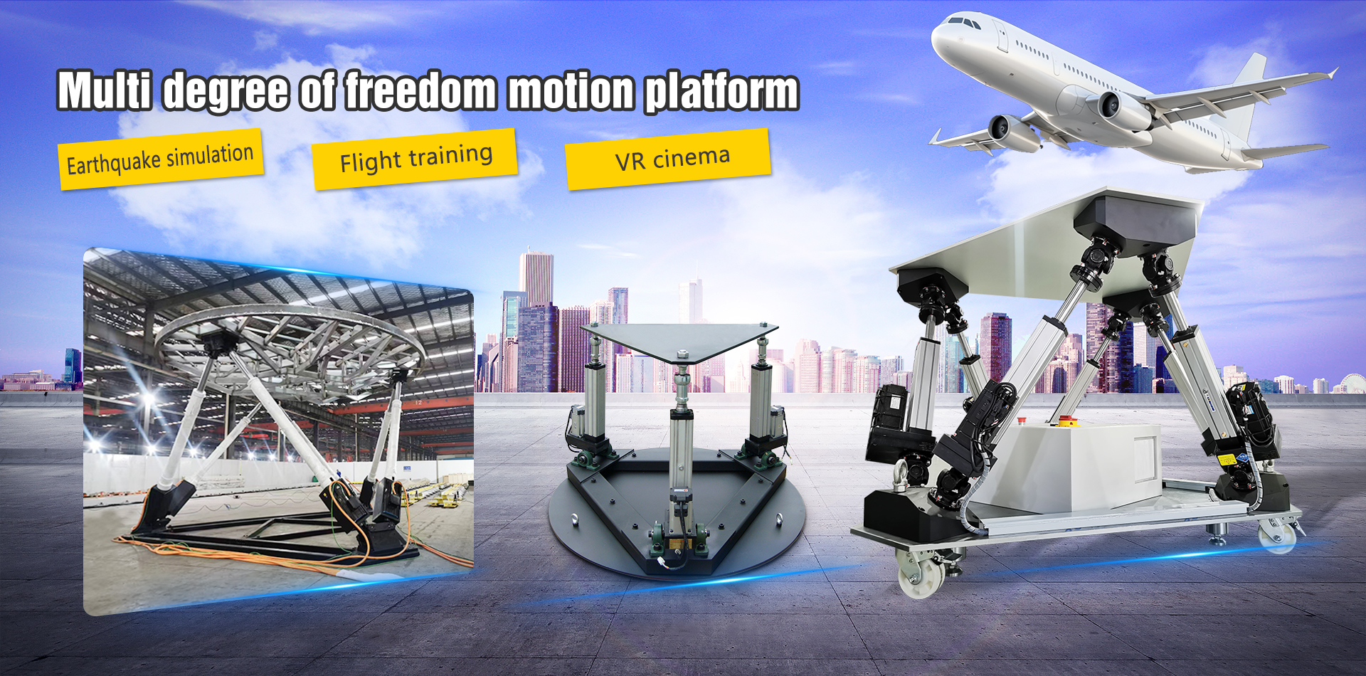 Multi degree of freedom motion platform