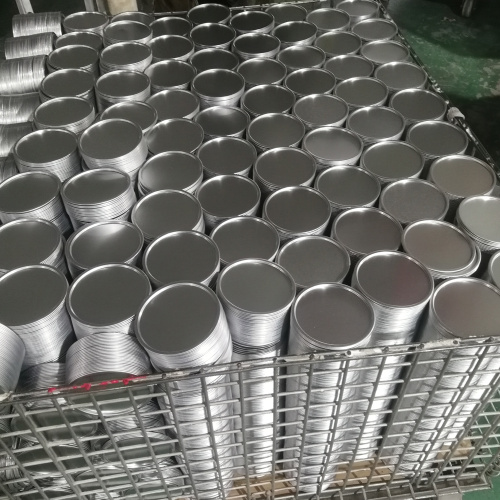 Peças de lata de lata