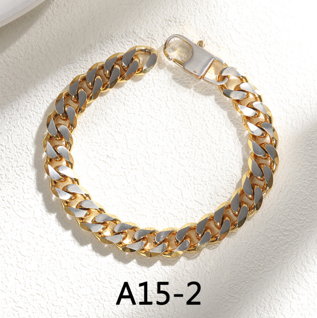 A beautiful titanium steel bracelet featuring 