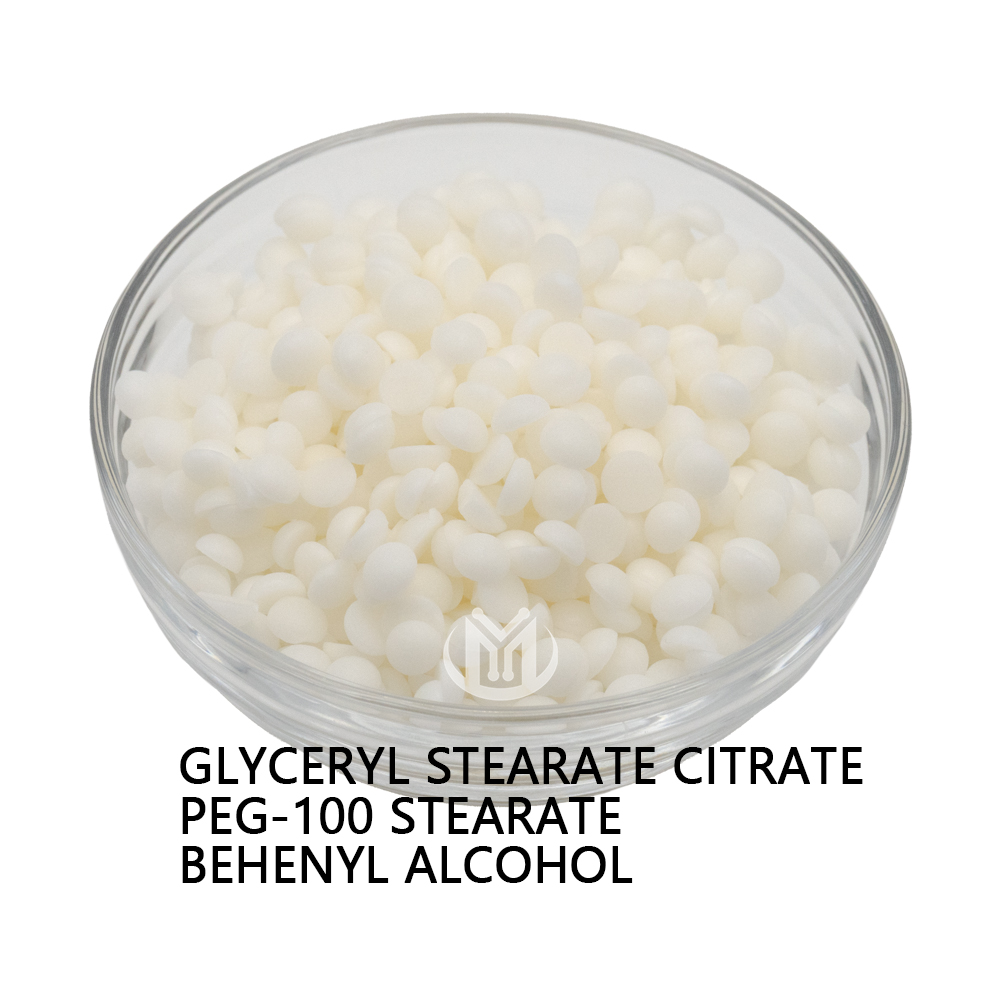 GLYCERYL STEARATE CITRATE or PEG-100 STEARATE or BEHENYL ALCOHOL