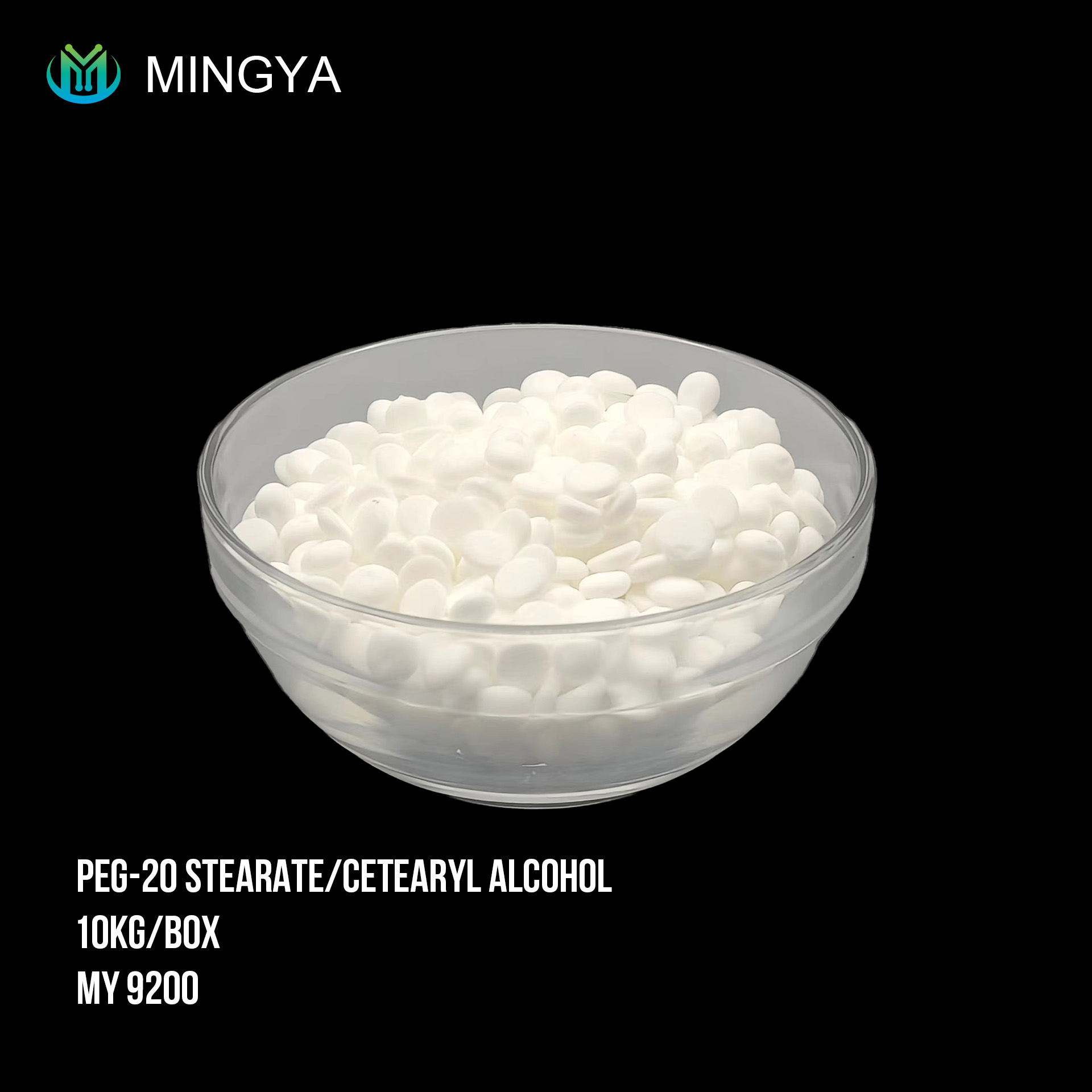 PEG-20 STEARATE or CETEARYL ALCOHOL