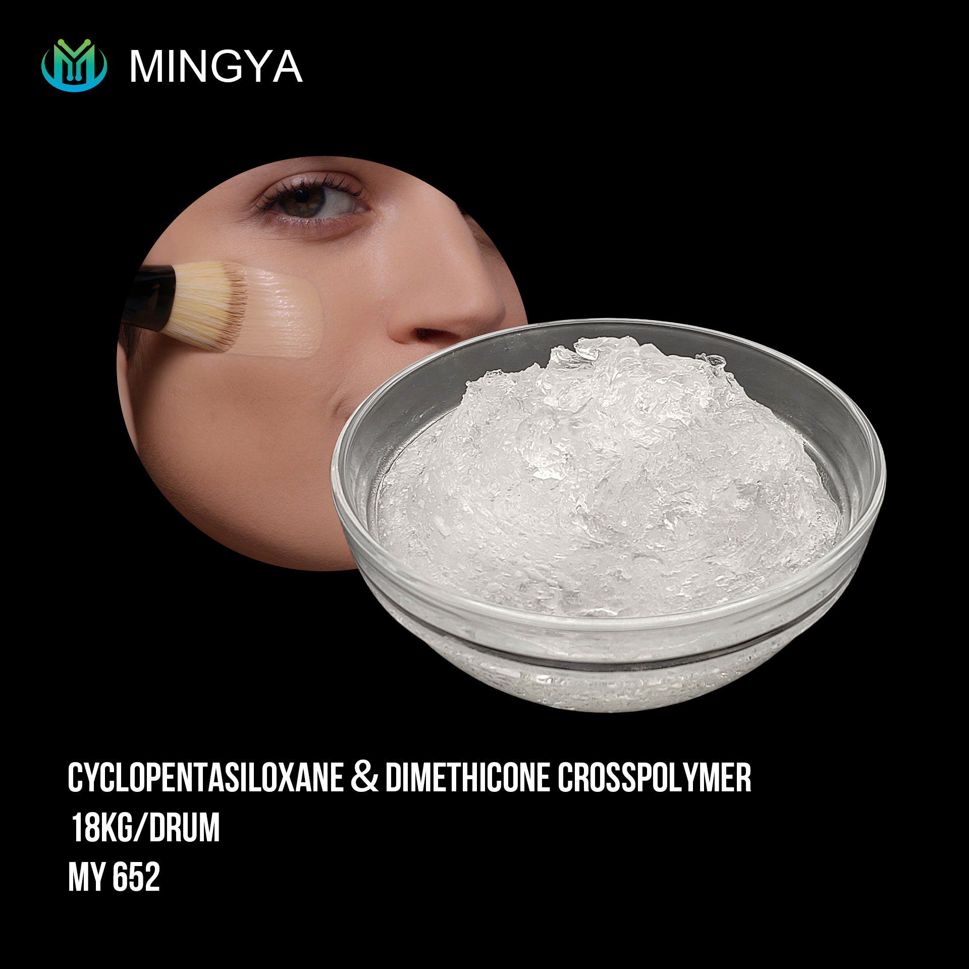 CYCLOPENTASILOXANE and DIMETHICONE CROSSPOLYMER