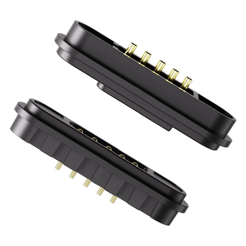 5P Magnetic Connector - Magnet Not Exposed - Male Connector-CPCX0068