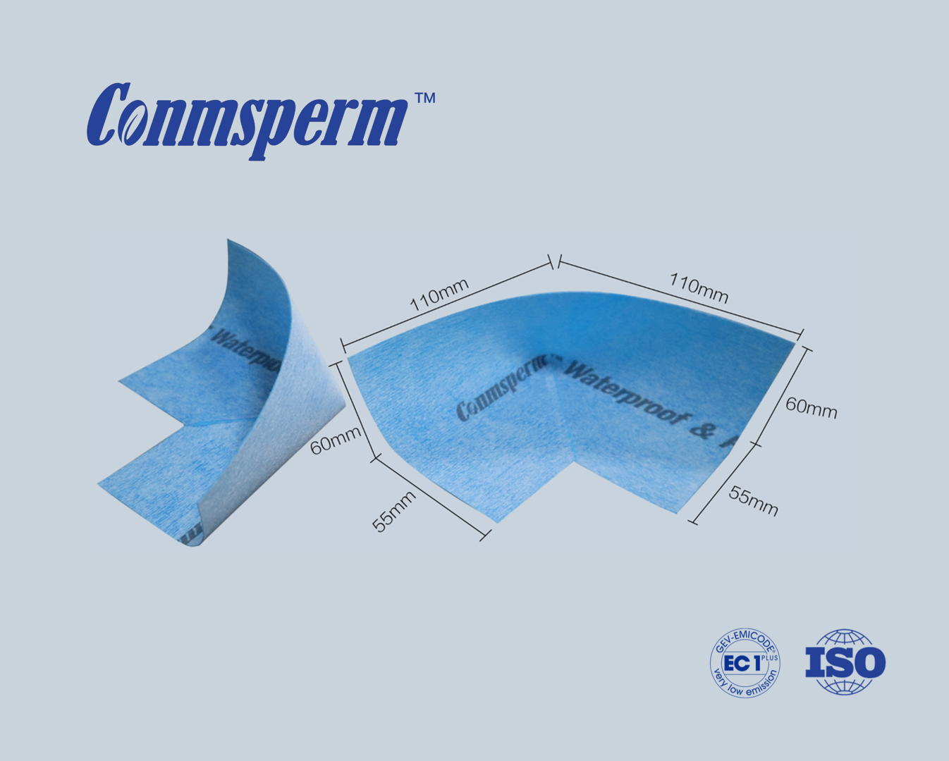 Datasheet(CPR101 Ultra-soft Waterproof Fabric Internal Corner Patch)