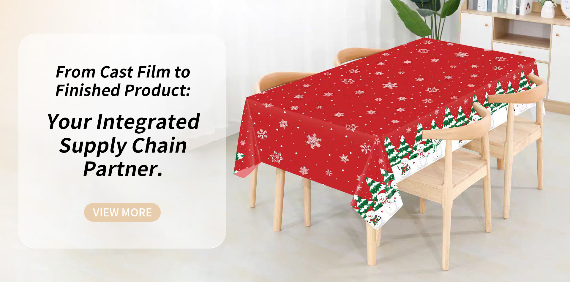 Deck the Table with Cheer! Durable & Festive Christmas Tablecovers