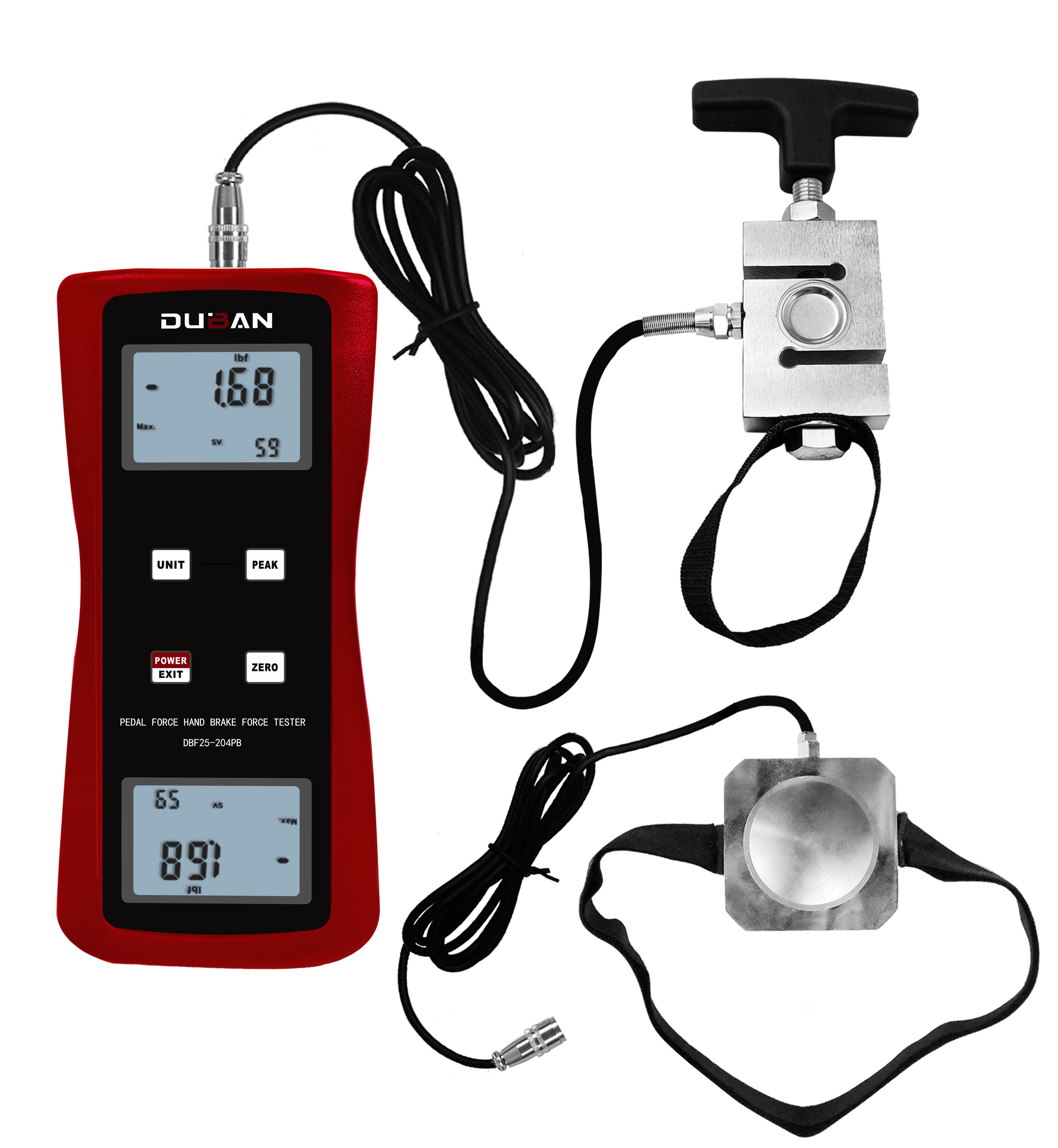 DBF25-204PB Brake Pedal Force Tester