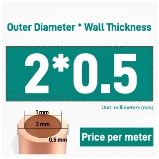 أنابيب النحاس الأحمر