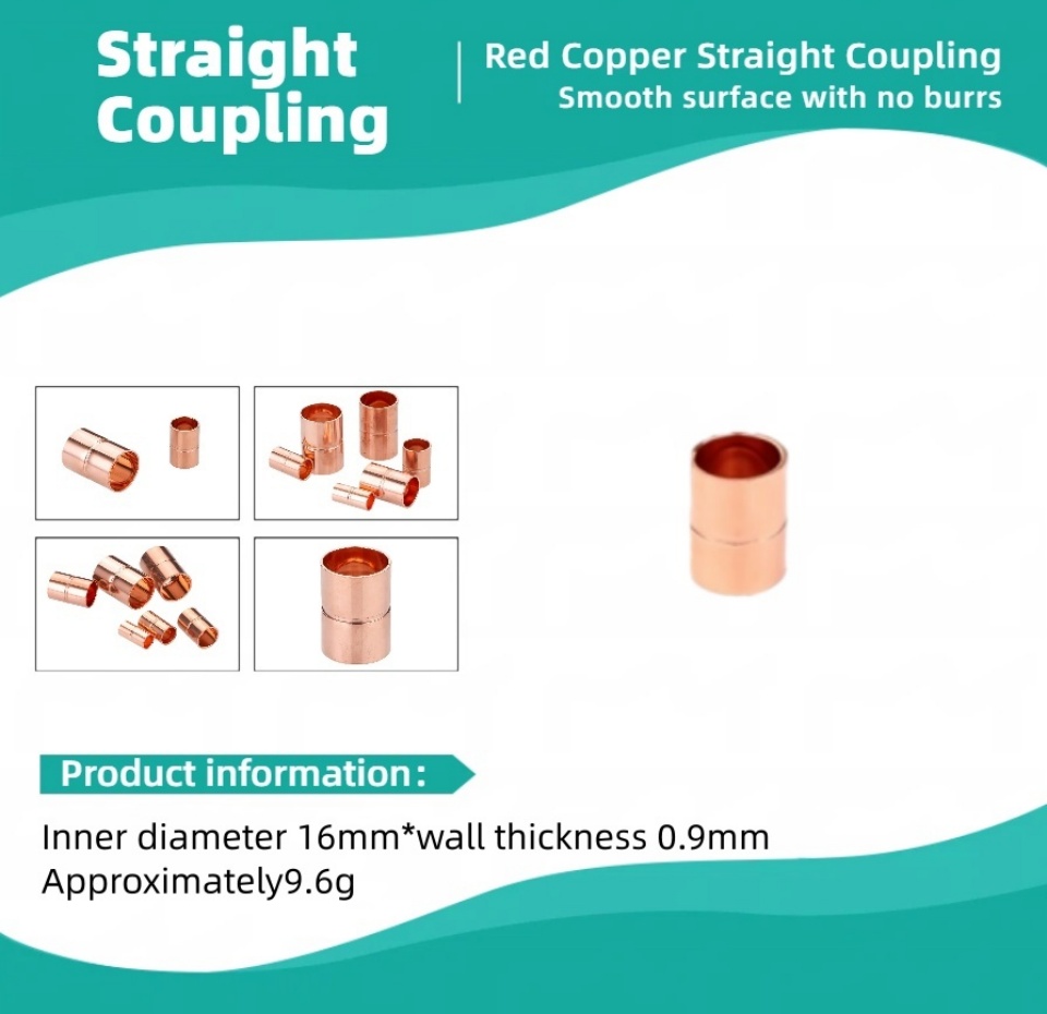 Red 2834 Discover Premium Red Copper Couplings for Your Projects