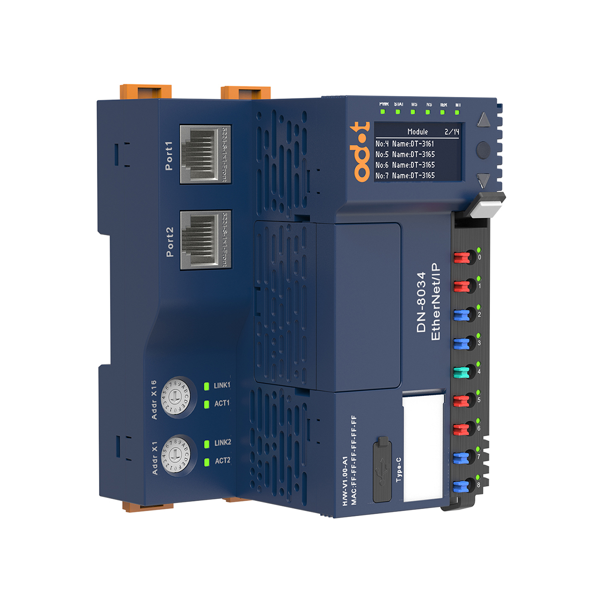 DN-8034 related manual & softwares & GSDML