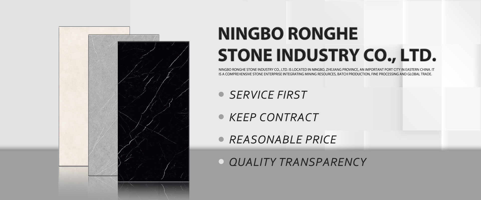 Ningbo Ronghe Stone Industry Co., Ltd.