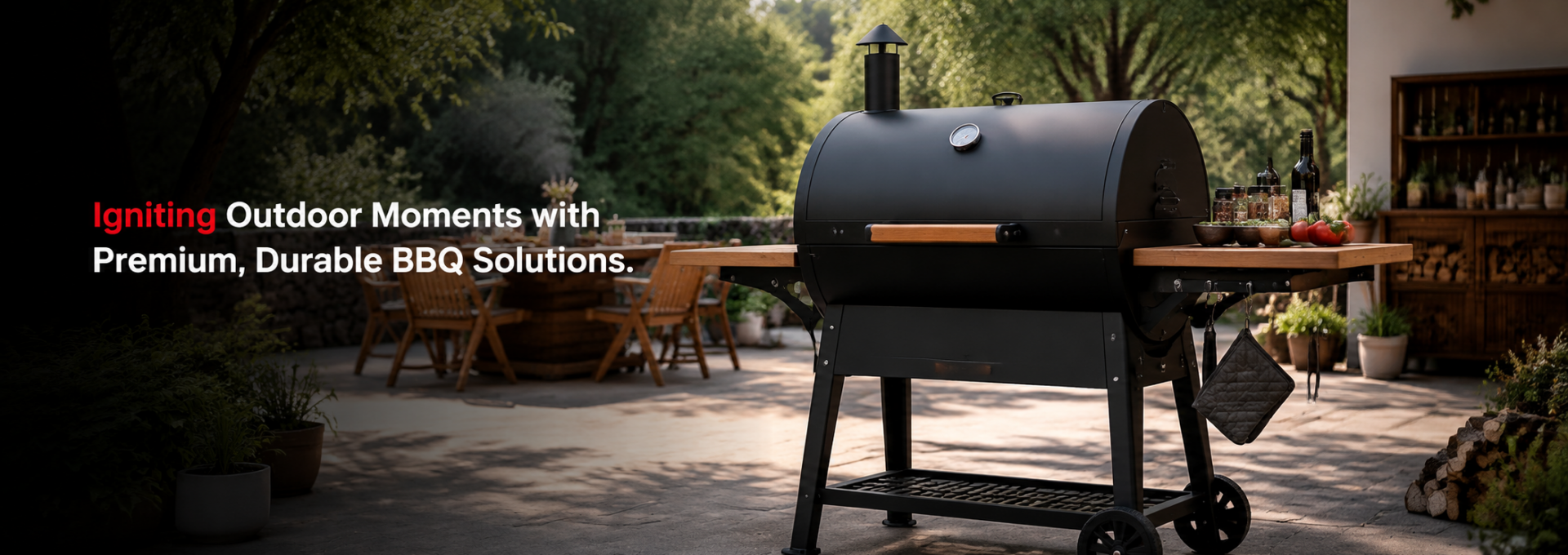 Igniting Outdoor Moments withPremium, Durable BBQ Solutions.