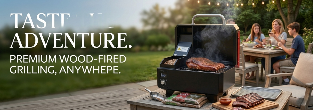 TASTE THE AUTHENTIC SMOKE.